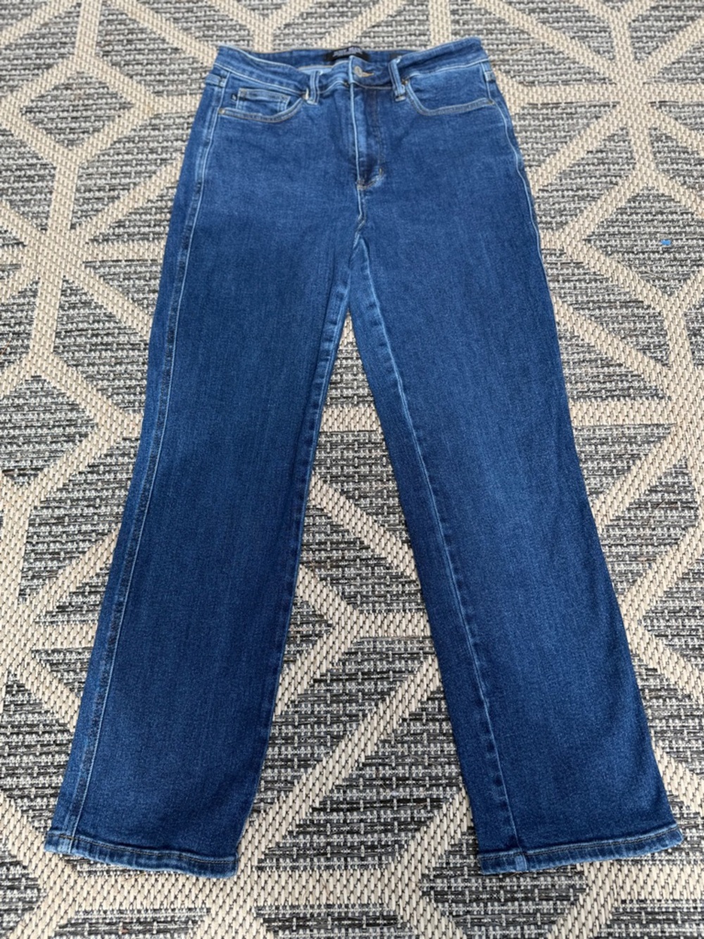Judy Blue Straight Fit Jeans high rise Sz 11/30 blue